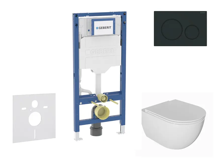 Geberit - Duofix - Fali WC szett - SANI11CA5128B