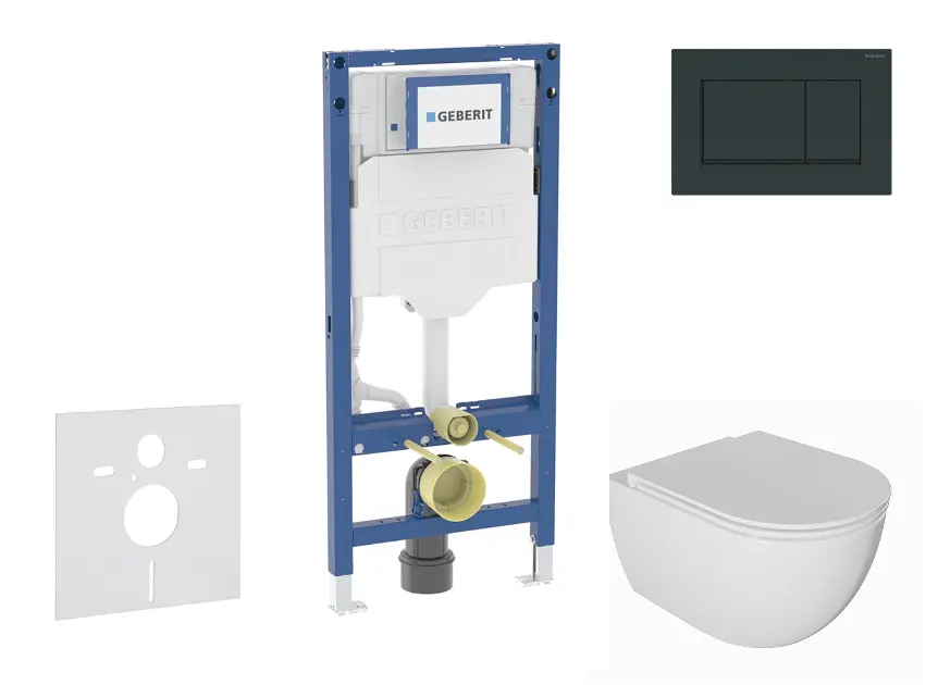 Geberit - Duofix - Fali WC szett - SANI11CA5130B