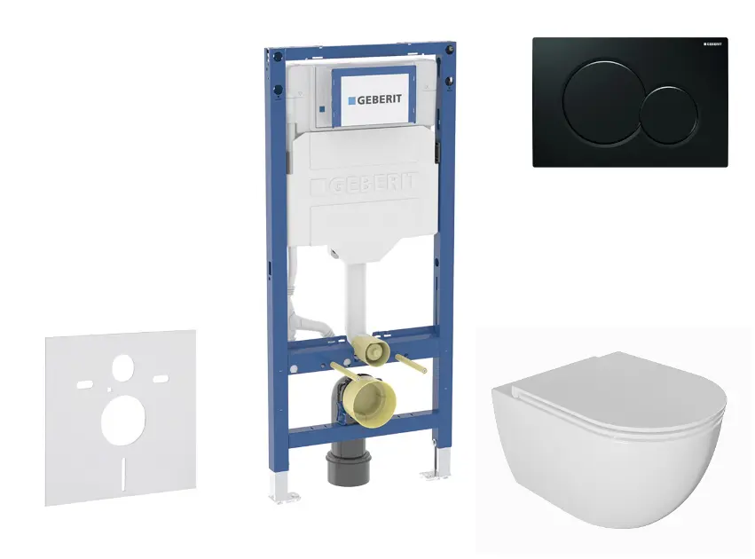 Geberit - Duofix - Fali WC szett - SANI11CA5133B