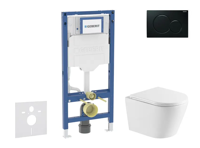 Geberit - Duofix - Fali WC szett - SANI11CA5167
