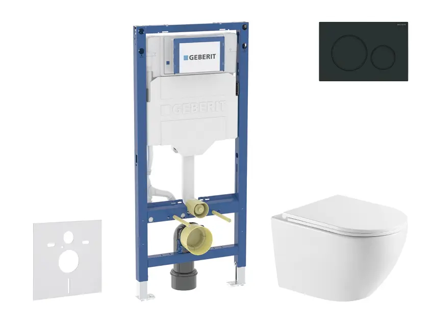 Geberit - Duofix - Fali WC szett - SANI11CA5169