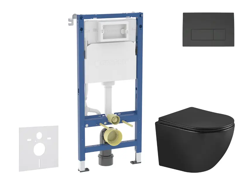 Geberit - Duofix - Fali WC szett - SANI11CA5507