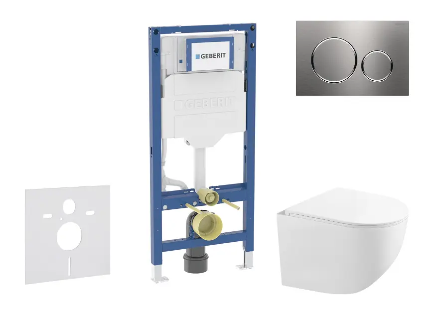 Geberit - Duofix - Fali WC szett - SANI11CA6104B