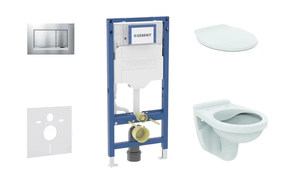 Geberit - Duofix - Fali WC szett - SANI11CD2130