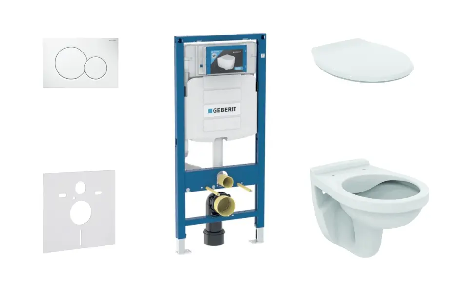Geberit - Duofix - Fali WC szett - SANI11CD3124