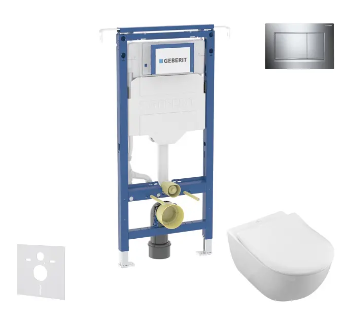 Geberit - Duofix - Fali WC szett - SANI11CK1102