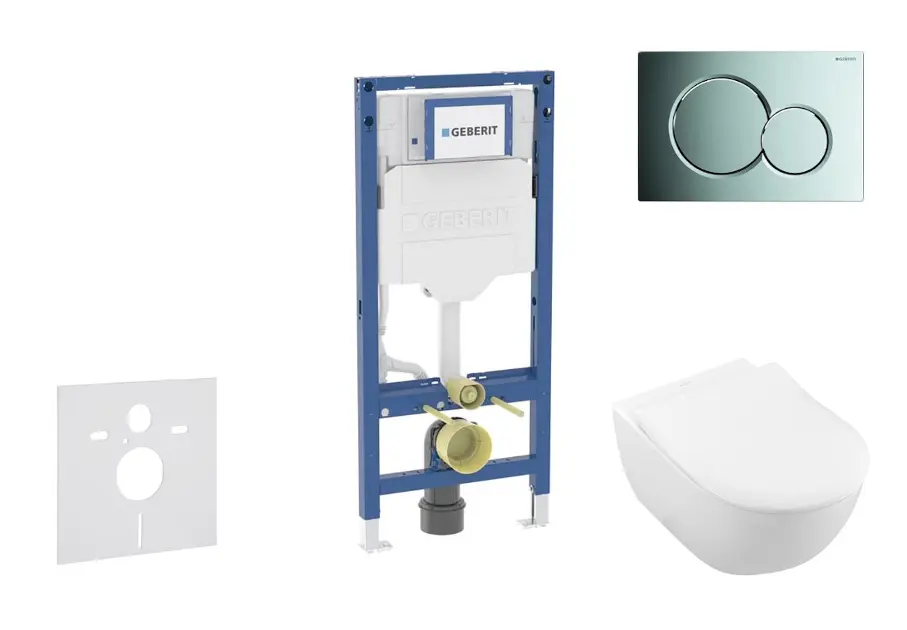 Geberit - Duofix - Fali WC szett - SANI11CK1109