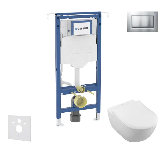 Geberit - Duofix - Fali WC szett - SANI11CK2101