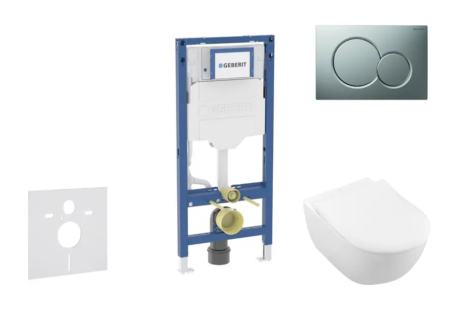 Geberit - Duofix - Fali WC szett - SANI11CK2110