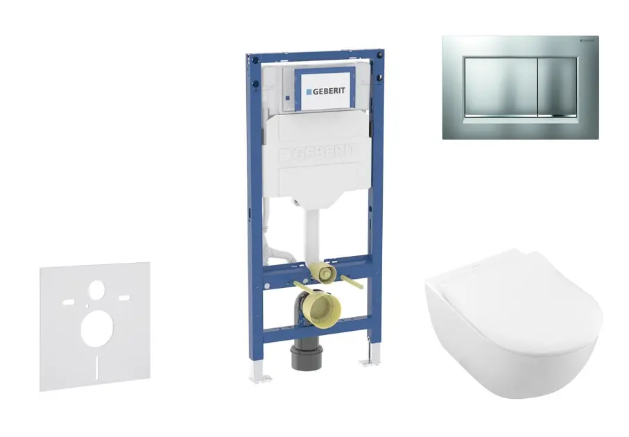 Geberit - Duofix - Fali WC szett - SANI11CK2114