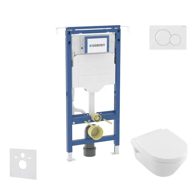 Geberit - Duofix - Fali WC szett - SANI11CK3109