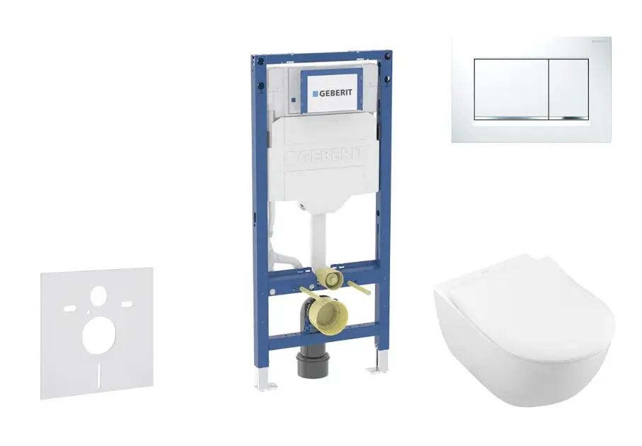 Geberit - Duofix - Fali WC szett - SANI11CK3112