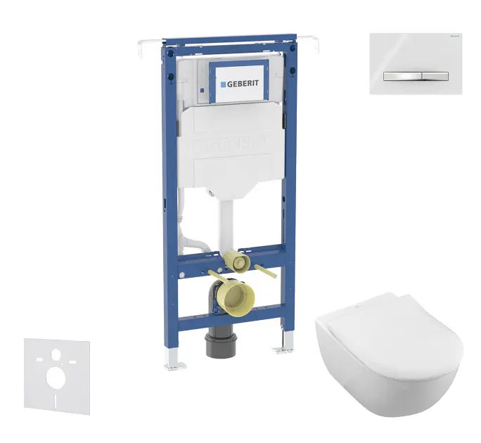 Geberit - Duofix - Fali WC szett - SANI11CK3117