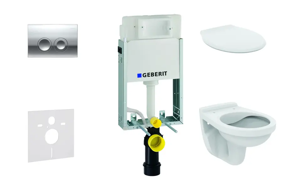 Geberit - Kombifix - Fali WC szett - 110.100.00.1 NR2
