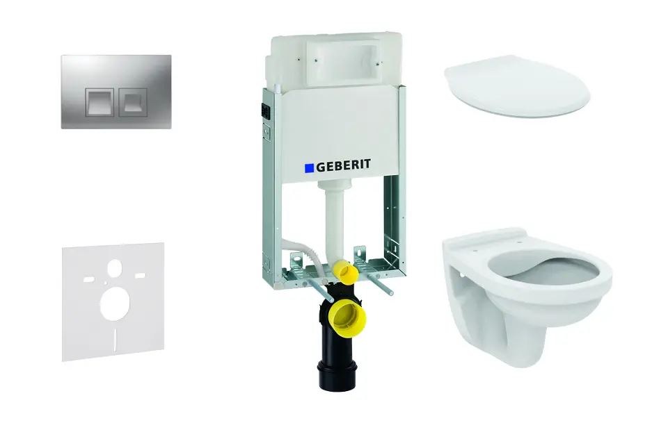 Geberit - Kombifix - Fali WC szett - 110.100.00.1 NR6