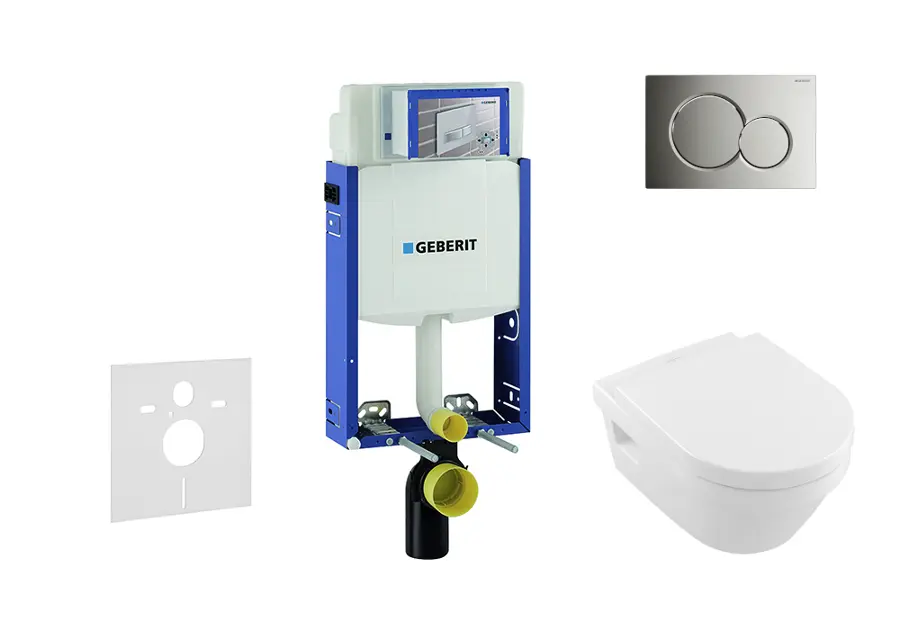 Geberit - Kombifix - Fali WC szett - 110.302.00.5 NB2