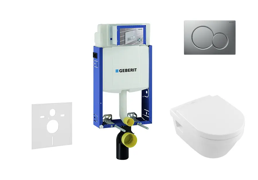Geberit - Kombifix - Fali WC szett - 110.302.00.5 NB3