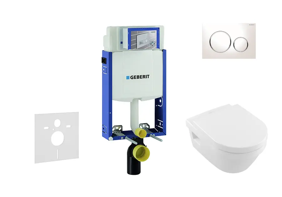 Geberit - Kombifix - Fali WC szett - 110.302.00.5 NB4