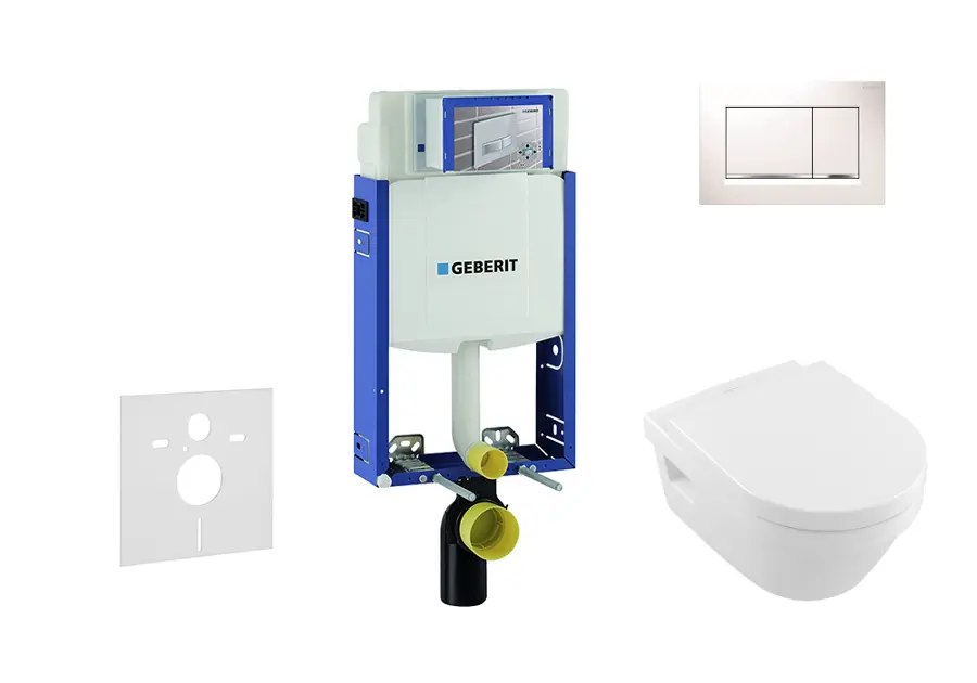 Geberit - Kombifix - Fali WC szett - 110.302.00.5 NB5