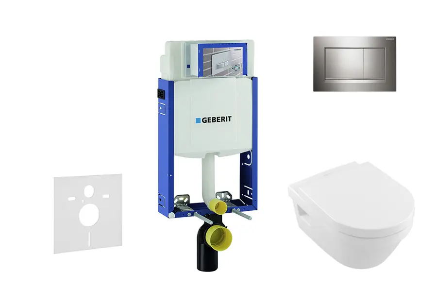 Geberit - Kombifix - Fali WC szett - 110.302.00.5 NB6