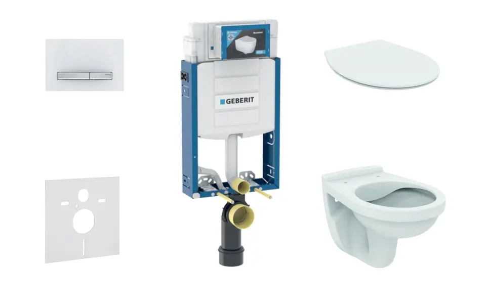 Geberit - Kombifix - Fali WC szett - 110.302.00.5 ND8