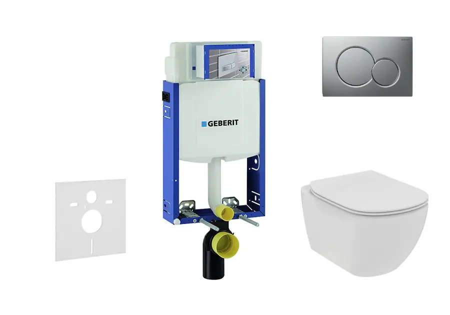 Geberit - Kombifix - Fali WC szett - 110.302.00.5 NE3