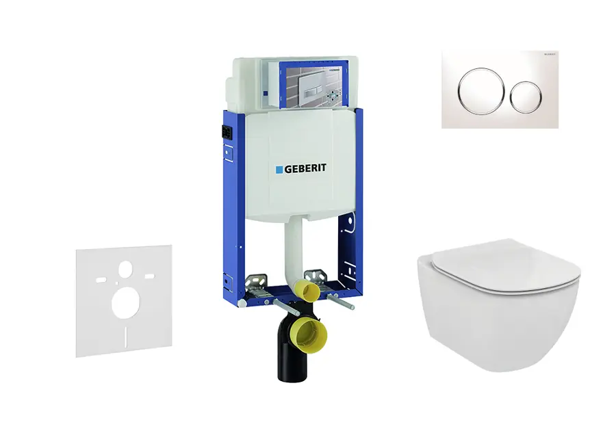Geberit - Kombifix - Fali WC szett - 110.302.00.5 NF4