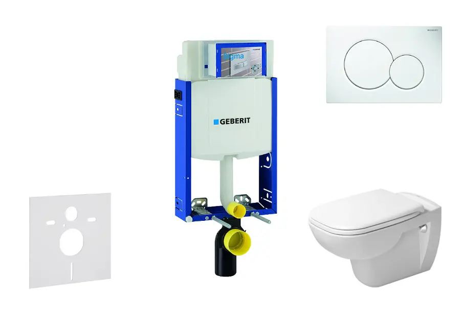 Geberit - Kombifix - Fali WC szett - 110.302.00.5 NH1