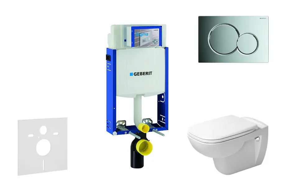 Geberit - Kombifix - Fali WC szett - 110.302.00.5 NH2