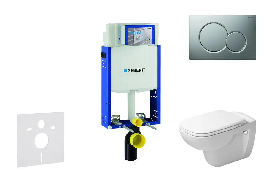 Geberit - Kombifix - Fali WC szett - 110.302.00.5 NH3