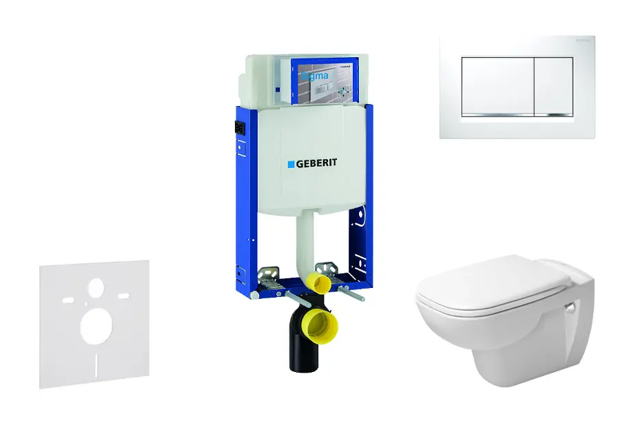 Geberit - Kombifix - Fali WC szett - 110.302.00.5 NH5