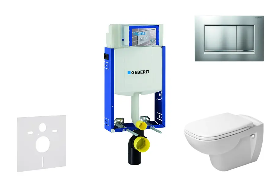 Geberit - Kombifix - Fali WC szett - 110.302.00.5 NH7