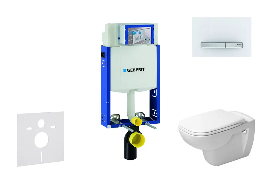Geberit - Kombifix - Fali WC szett - 110.302.00.5 NH8