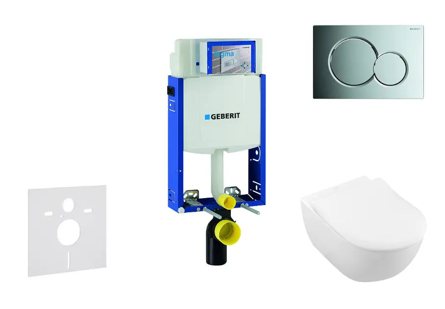 Geberit - Kombifix - Fali WC szett - 110.302.00.5 NI2