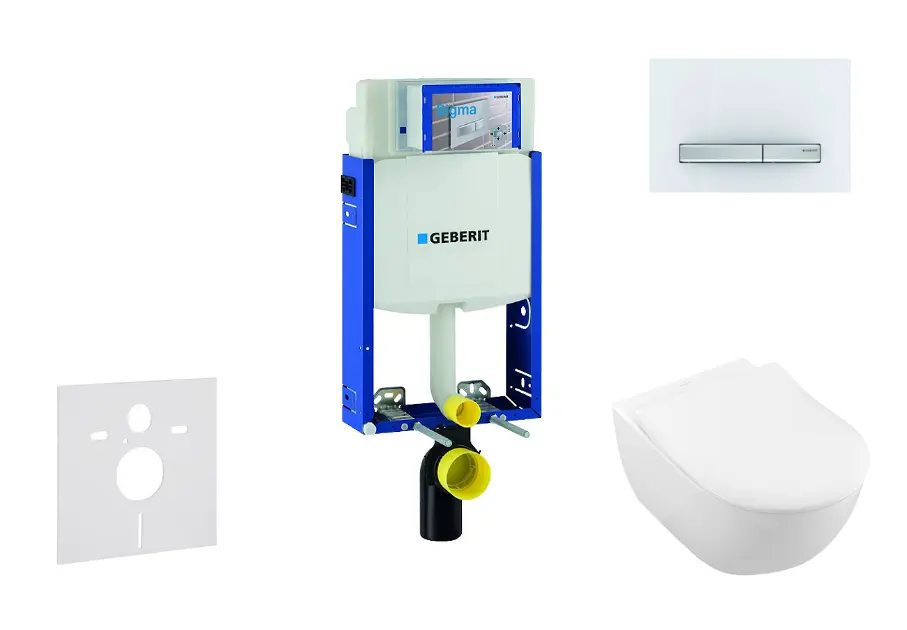 Geberit - Kombifix - Fali WC szett - 110.302.00.5 NI8