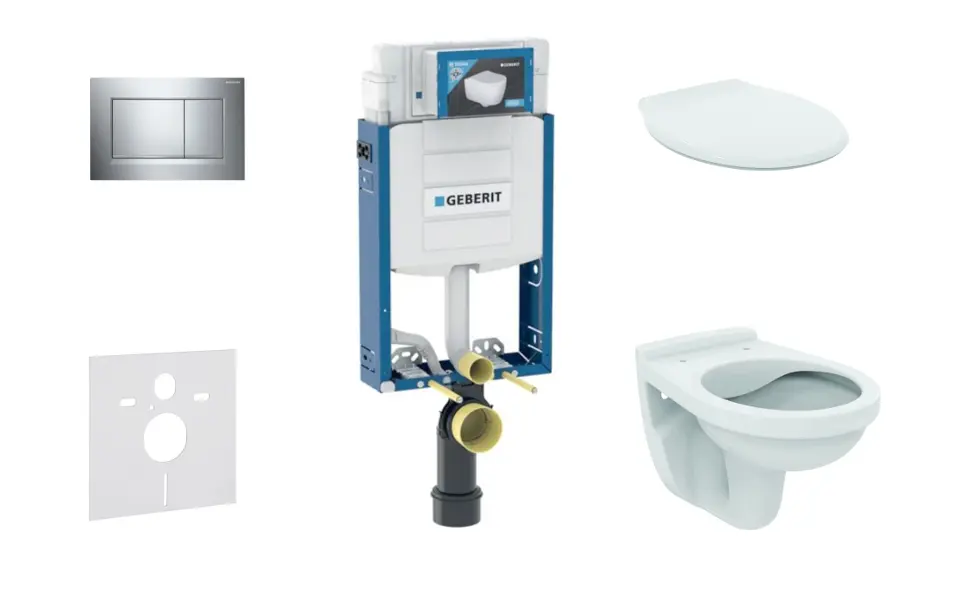 Geberit - Kombifix - Fali WC szett - 110.302.00.5 NR6