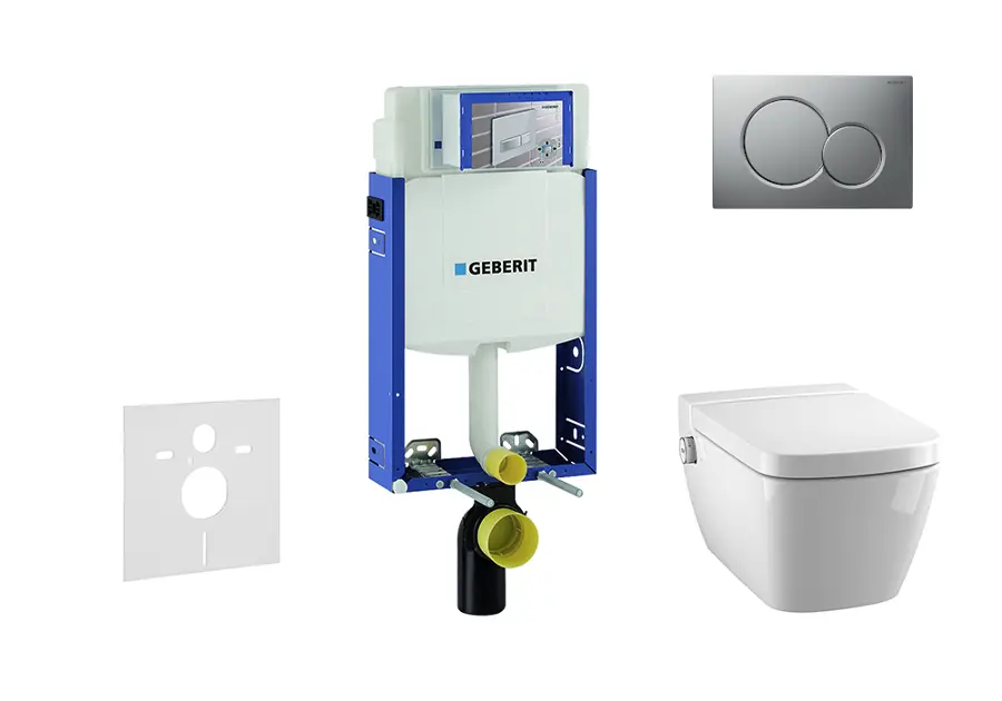 Geberit - Kombifix - Fali WC szett - 110.302.00.5 NT3