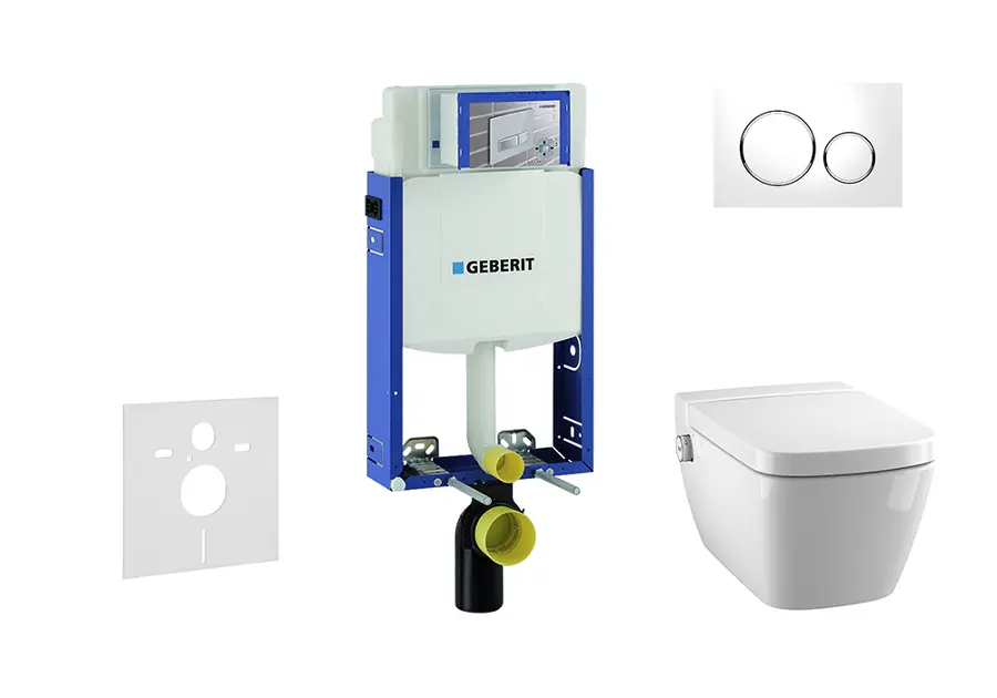 Geberit - Kombifix - Fali WC szett - 110.302.00.5 NT4