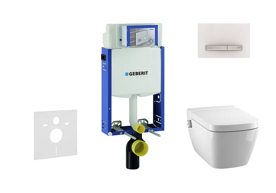 Geberit - Kombifix - Fali WC szett - 110.302.00.5 NT8