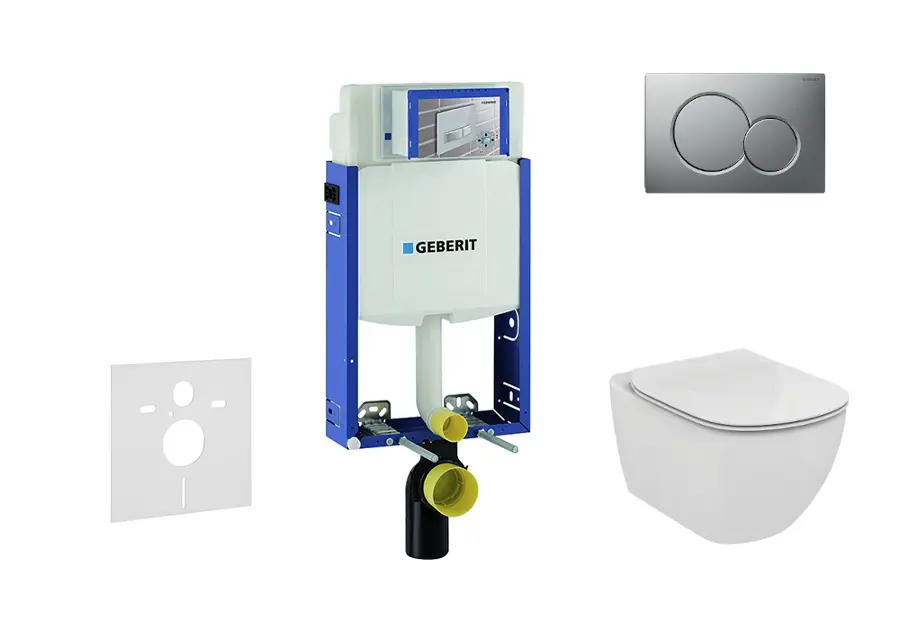 Geberit - Kombifix - Fali WC szett - 110.302.00.5 NU3