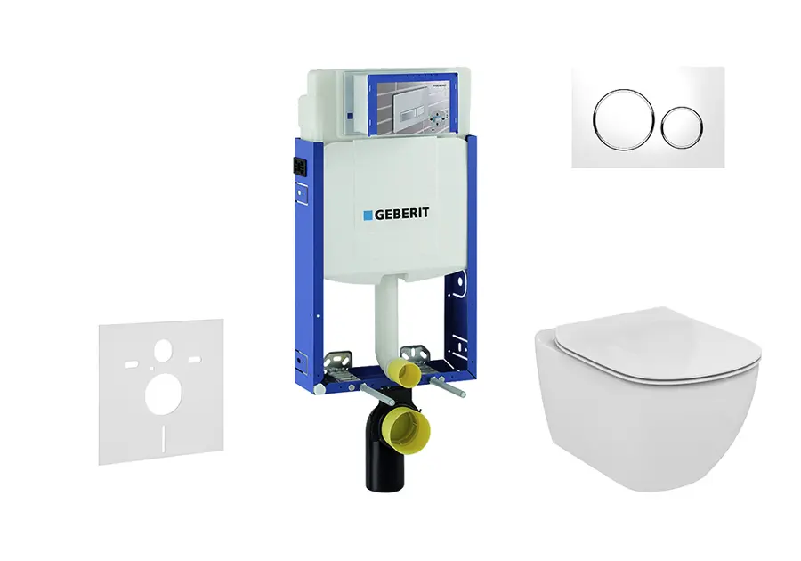 Geberit - Kombifix - Fali WC szett - 110.302.00.5 NU4