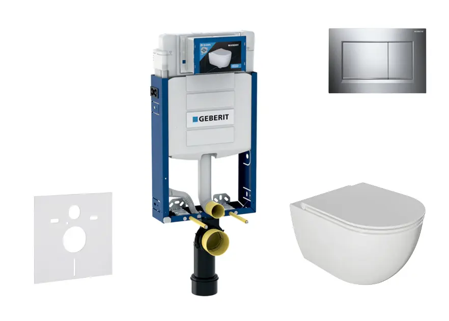 Geberit - Kombifix - Fali WC szett - SANI15CA1115