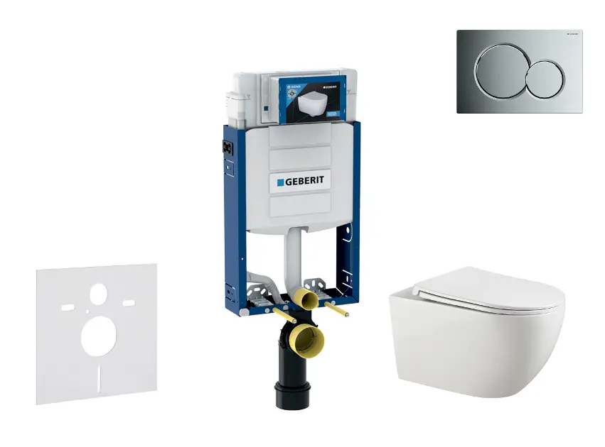 Geberit - Kombifix - Fali WC szett - SANI15CA1122