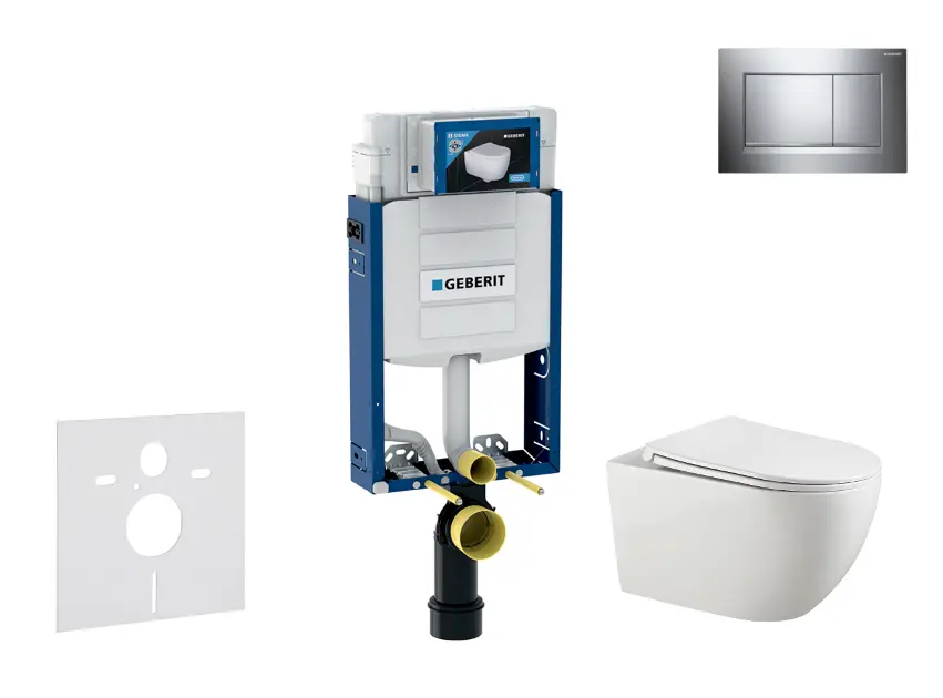 Geberit - Kombifix - Fali WC szett - SANI15CA1123