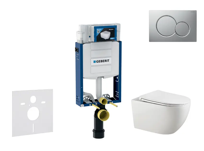 Geberit - Kombifix - Fali WC szett - SANI15CA1125