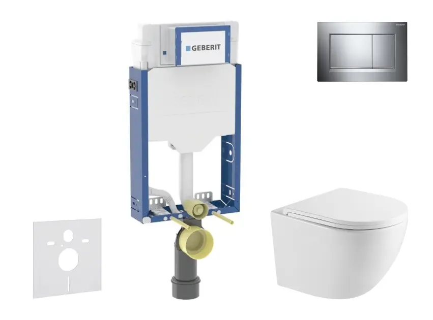 Geberit - Kombifix - Fali WC szett - SANI15CA1139