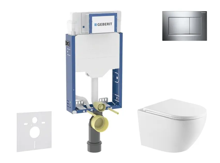 Geberit - Kombifix - Fali WC szett - SANI15CA1143