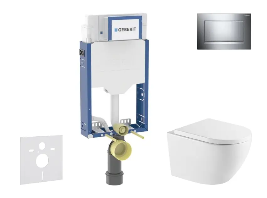 Geberit - Kombifix - Fali WC szett - SANI15CA1145