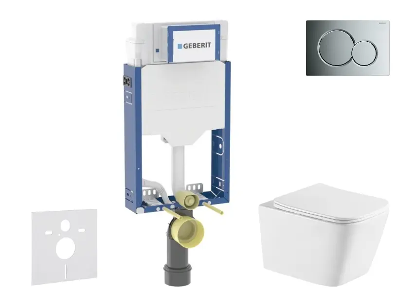 Geberit - Kombifix - Fali WC szett - SANI15CA1146