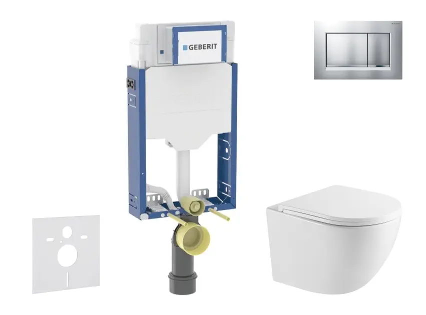 Geberit - Kombifix - Fali WC szett - SANI15CA2101